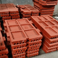 Revêtement de mâchoire PEX-250x1200 : Pièces d'usure en acier Mn18Cr2 à ajustement parfait