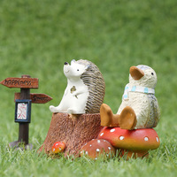 Figurine d'animal miniature en résine, pose levée vers le ciel, mignonne, pour micro-paysage, décoration de maison, bureau, étagère, cadeau