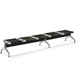 Chaises <span class=keywords><strong>de</strong></span> salon d'hôpital personnalisées en PU, chaises en rangée pour aéroport, bancs pour arrêts <span class=keywords><strong>de</strong></span> bus et aires d'attente publiques, fournis directement par l'usine - Product Image 2