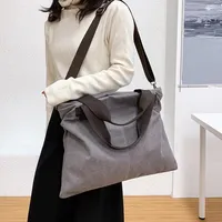 Damen Vintage benutzer definierte Leinwand Handtasche Große Umhängetasche Handtasche