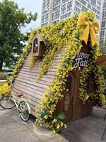 Roses artificielles en soie jaunes faites à la main pour les cadeaux de mariage, bouquet de mariée, décoration de fête, décoration de la maison, vente en gros