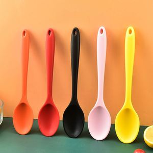 Factory Wholesale <b>Silicone</b> Kitchen Utensils Salad Shovel Mixing Spoon - Product Image 3