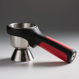 Portafiltro de café para máquina de espresso sin fondo con mango de acero inoxidable de colores, tornillo M10, 51mm, 54mm, 58mm, directo de fábrica - Product Image 2