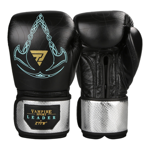 <span class=keywords><strong>Guantes</strong></span> de entrenamiento de boxeo profesionales, de cuero real, diseño personalizado, 12oz, 16oz - Product Image 2