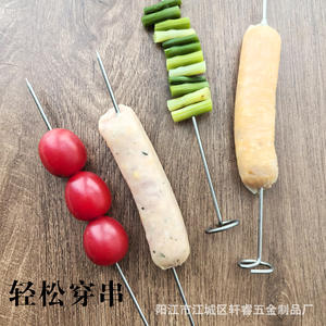 Stainless Steel <b>Barbecue</b> Grill Rack For Oven Air Fryer Cooking Grate Heat Resistant Long Large <b>Small</b> Size Cross Border Accessory - Product Image 3