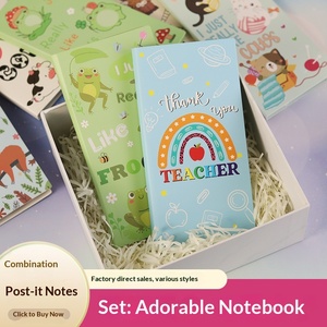 Notas Adhesivas con Forma <span class=keywords><strong>de</strong></span> Animales <span class=keywords><strong>de</strong></span> Dibujos Animados, Bonitas y Desprendibles, en Oferta Transfronteriza - Product Image 4