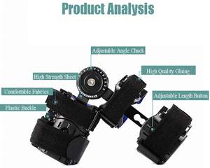 HKJD Immobilizer Lengan Bawah Ortopedi Yang Dapat Disesuaikan dengan Tali Pediatrik Post OP Berengsel Rom Siku Penyangga Siku Anak-anak - Product Image 4