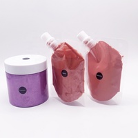 Seau transparent de 15oz de base de brillant à lèvres pour la fabrication de brillant à lèvres 500ml de base de brillant à lèvres Versagel
