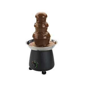 Mini fontana di cioccolato elettrica a 3 livelli in acciaio inox per feste ed eventi - Product Image 2