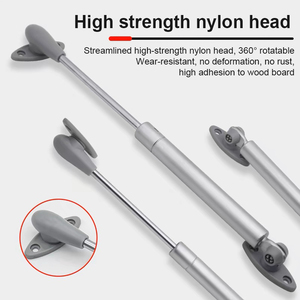 Kẽm hợp kim Tủ khí <span class=keywords><strong>strut</strong></span> thủy lực nâng hỗ trợ khí mùa xuân cho nhà bếp lạnh Thép cán nguội ABS nhựa - Product Image 2