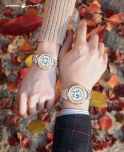 Reloj <span class=keywords><strong>Al</strong></span> Harameen de alta calidad <span class=keywords><strong>al</strong></span> por mayor pareja musulmana redondo cuero Digital <span class=keywords><strong>al</strong></span> <span class=keywords><strong>Fajar</strong></span> reloj de mano HA-6314 - Product Image 2