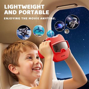 Visionneuse d'images 3D avec diapositives de dinosaures Discovery, visionneuse de films photo 3D stéréo pour enfants et adultes, <span class=keywords><strong>jouet</strong></span> éducatif avec viseur - Product Image 5