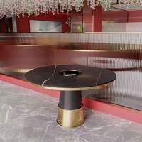 Nouveau design OEM ODM : Ensemble de mobilier commercial pour restaurant, comprenant canapé de restauration, banquette de loisirs, mobilier de cuisine pour hot pot et table et chaises de salle à manger