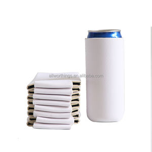 Custom Blanco Kan Koeler 12Oz Mager Kan Koeler Wit Bier Slank Blikje Koeler - Product Image 1