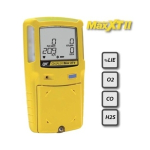 เครื่องตรวจจับก๊าซ BW 4 1 Gasalertmicroclip แบบอิเล็กทรอนิกส์ สีเหลือง ตรวจจับก๊าซรั่วออกซิเจน ช่วงการวัด 0-100 ppm - Product Image 1