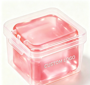 Cubo Antiestrés Transparente Personalizado con Logotipo, con Caja Transparente Individual, Regalo Promocional - Product Image 3