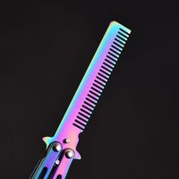Couteau d'entraînement pliable en acier inoxydable Bailsong, couteau de pratique, couteau de combinaison