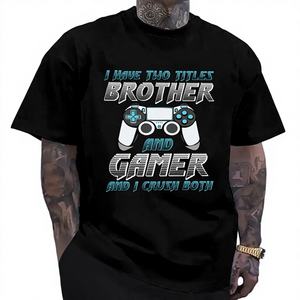 T-shirt unisexe amusant 100% coton, essentiels pour hommes, poids du tissu 250 g/m², techniques DTG, cadeau pour papa, vêtements fabriqués en - Product Image 1