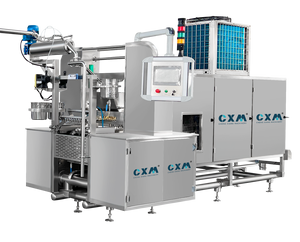 CHENGXIANG Ligne de production automatique de bonbons et d'ours gommeux avec machine de dépôt Capacité de 40-50 kg/h pour l'usine de snacks alimentaires - Product Image 2