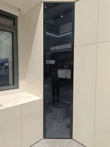 Moderno Armario de Limpieza de Madera para Balcón, Almacenamiento de Artículos de Limpieza, Armario para Escoba, para Escuela/Oficina/Apartamento - Product Image 4