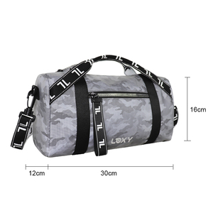 Mini bolsa de lona de alta calidad, bolsa de deporte informal para fitness, bolsa de gimnasio pequeña impresa de alta moda - Product Image 2