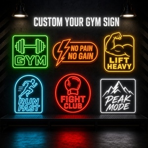 Insegne al Neon Personalizzate, Insegne LED RGB Dimmerabili per Decorazione Murale, Logo Aziendale, Nome - Product Image 4