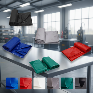 Bâche de camion en tissu enduit PVC résistant de qualité industrielle NCF Custom 650 g/m², bâche de camion de qualité industrielle - Product Image 5
