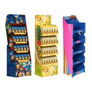 Expositor de Cartón Ecológico Personalizado, Plegable, para Productos Alimenticios, Exhibición de Dulces en Tiendas, Mini Torre de Exhibición - Product Image 1