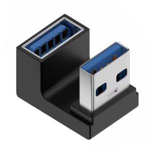Adaptador de Extensión USB 3.0 de 90 Grados, Macho <span class=keywords><strong>a</strong></span> Hembra, en Ángulo Recto, Adaptador en Codo Ascendente, 10Gbps, para Conector de <span class=keywords><strong>PC</strong></span> Portátil - Product Image 5