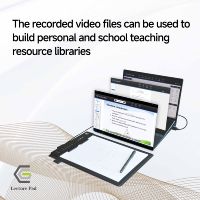 Vorlesungs-Pad für Online-Unterricht - ZOOM Bildschirmfreigabe Echtzeit-Handschrift HD-Videoaufnahme Loseblatt-System USB-C Plug-and-Play 15-Zoll