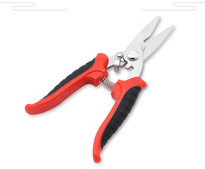 Tijeras multifunción para <span class=keywords><strong>electricista</strong></span>, <span class=keywords><strong>de</strong></span> acero inoxidable, con mango <span class=keywords><strong>de</strong></span> plástico, cortador <span class=keywords><strong>de</strong></span> alambre, corte <span class=keywords><strong>de</strong></span> cable - Product Image 2