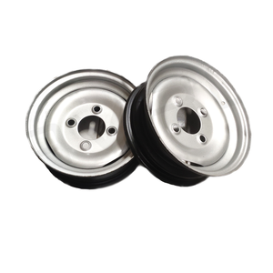 Nouvelles jantes en acier doux robustes de 16 à 24 pouces, noires, <span class=keywords><strong>pour</strong></span> remorque, <span class=keywords><strong>prix</strong></span> d'usine - Product Image 4