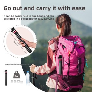 Kdbao 2m Support de Téléphone Portable Rétractable en Alliage d'Aluminium, Trépied Portable pour Lampe COB et Perche à Selfie - Product Image 2