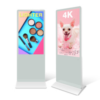 Prix d'usine 43 49 55 65 75 86 pouces portrait publicité android lcd écran d'affichage signalisation numérique kiosque vertical