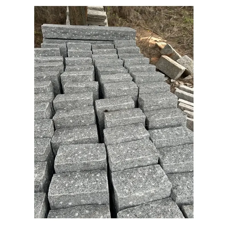 Rekabetçi fiyatlandırma ile endüstriyel dereceli granit plaka G603 granit açık döşeme taş