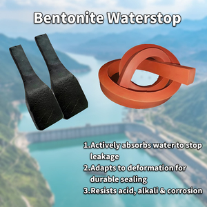 แถบกันน้ำเบนโทไนต์แบบดูดซับน้ำได้ ยี่ห้อขายดี สำหรับงานก่อสร้าง - Product Image 2