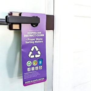 <span class=keywords><strong>Carte</strong></span> de visite publicitaire personnalisée en carton PVC avec impression offset recto-verso pour promotion immobilière - Product Image 1