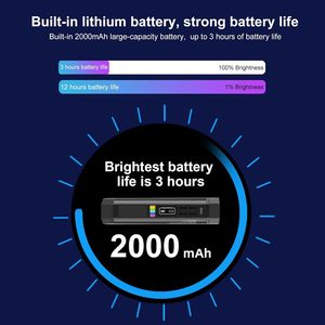 Iluminación para Fotografía 360 ° Varita de Luz Magnética Portátil con Batería Recargable, Luz de Tubo Regulable de 2500-9000K para <span class=keywords><strong>Estudio</strong></span>, 17 cm - Product Image 4
