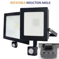 Reflector LED para Parques Temáticos, Impermeable IP65, Encendido/Apagado Automático al Anochecer/Amanecer, 10W-50W, CRI80, Ángulo de Haz de 120°, AC85-265V, Sensor de Movimiento, Certificado CE RoHS