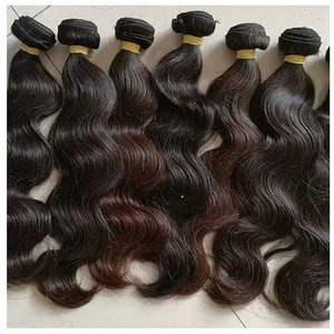 Best Women's Cuticle Aligned Virgin Indian Temple Hair Weft <b>Leading</b> Suppliers' Smooth Raw Remy Human Hair <b>Double</b> Machine Weft - Product Image 2