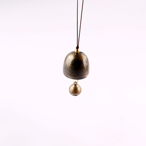 Christmas <b>Bell</b> Pendant Brass Mini <b>Bell</b> Retro Metal Wind <b>Chime</b> DIY Decorative Accessories Ornament - Product Image 2
