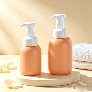 <span class=keywords><strong>Bouteille</strong></span> distributrice en plastique PET <span class=keywords><strong>de</strong></span> 300 ml/500 ml, sérigraphiée, avec pompe verte pour shampoing, après-shampoing, savon liquide, soins capillaires - Product Image 5