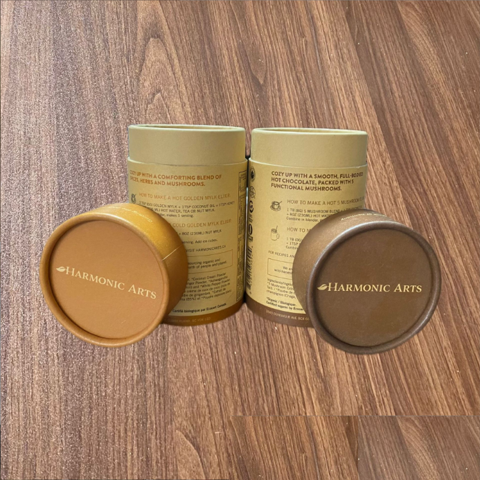 loose leaf tea paper tube