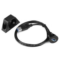 USB 3.0 Panel Car Dashboard Unterputz-Verlängerung kabel für Kraftfahrzeuge