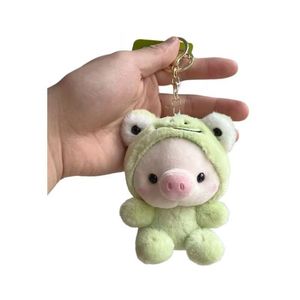 Mini Peluches Grenouille, Ours, Lapin, Cochon, Porte-clés, Pendentifs de Sac à Dos, Breloques de Sac, Jouets Doux et Moelleux - Product Image 5
