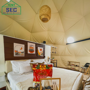 4M 5M 6M 7M 8M 10m khách sạn không thấm nước UV kháng UFO Sao PC glamping Igloo trắc địa mái vòm nhà mái vòm lều - Product Image 3