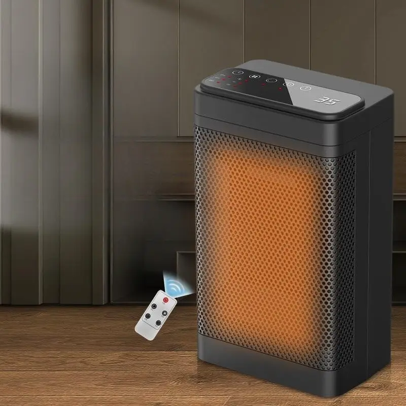 2024 Fcc Huishoudelijke Afstandsbediening Verticaal Schudden Hoofd Ptc Indoor Heater Laserverwarmer