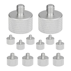 Adaptateur de support de micro Db5 Core, 12 pièces, connecteurs en alliage d'aluminium à filetage mâle 3/8 et femelle 5/8 pour supports de microphone - Product Image 1