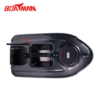 Boatman Actor Pro 16 Waypoint GPS Fish Finder Bait Boat avec sonar, livraison automatique d'appâts et télécommande (plastique)