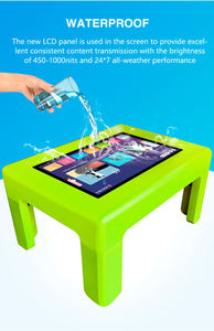โต๊ะเกมส์เพื่อการศึกษาสำหรับเด็ก ระบบแอนดรอยด์ หน้าจอสัมผัส ขนาด 32/43/55 นิ้ว ความละเอียด 4K ปี 2026 รุ่นยอดนิยม - Product Image 2